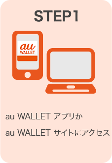 アプリかWEBにアクセス