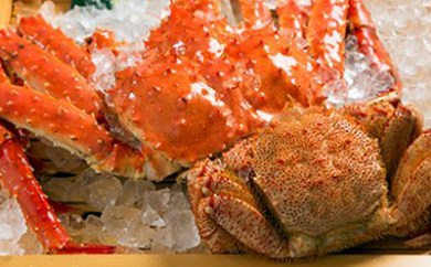＼～贅沢な食べ比べ～／本タラバガニ・毛蟹セット2kg入